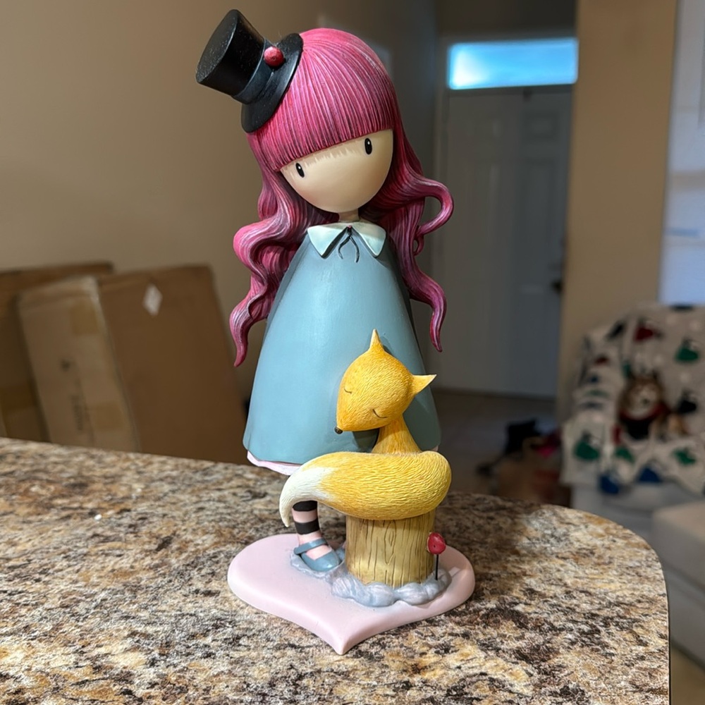 RARE Santoro London The Dreamer Gorjuss Collectible Doll Figurine and Keyring ❤️